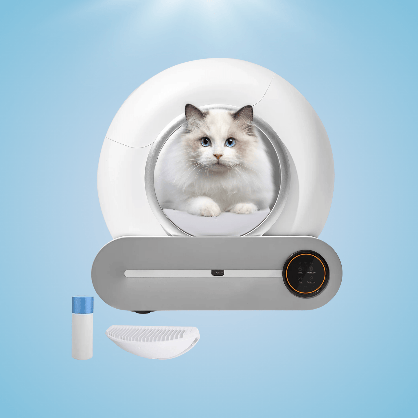 Automatic Smart Self Cleaning Litter Box - Fursbliss