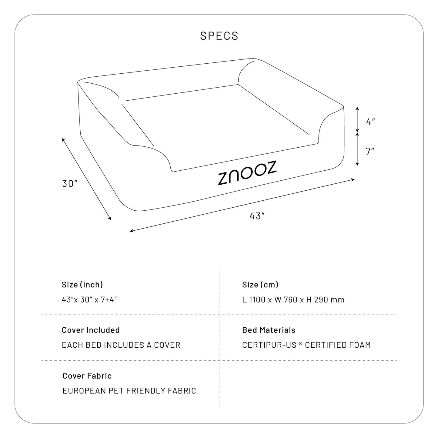 Orthopedic Dog Bed - Fursbliss
