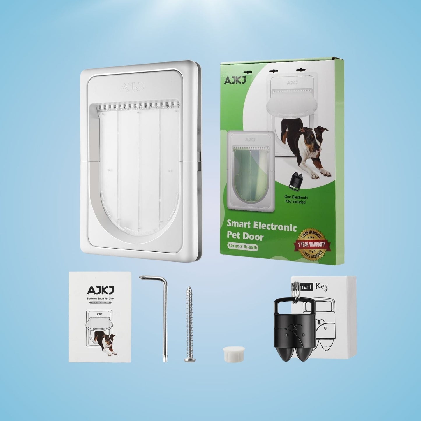 Smart Automatic Electronic Pet Door - Fursbliss