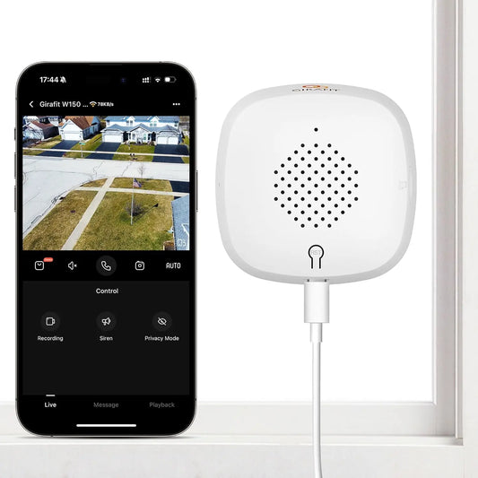 3MP 2K WiFi Window Camera with Motion & Night Vision - Fursbliss