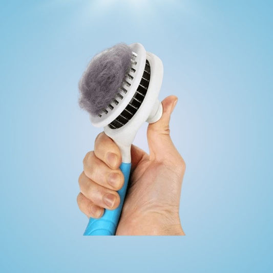 Self-Cleaning Pet Grooming Brush