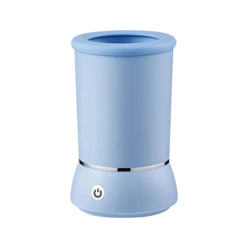 Automatic Dog Paws Cleaner Pet Foot Washer Cup Portable Paw Cleaner for Small & Medium Size Dogs Silicone Dog Paw Cleaner Cup