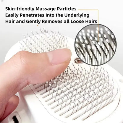 Cat Steam Brush Steamy Dog Brush 3 in 1 Electric Spray Cat Hair Brushes for Massage Pet Grooming Comb Hair Removal Combs