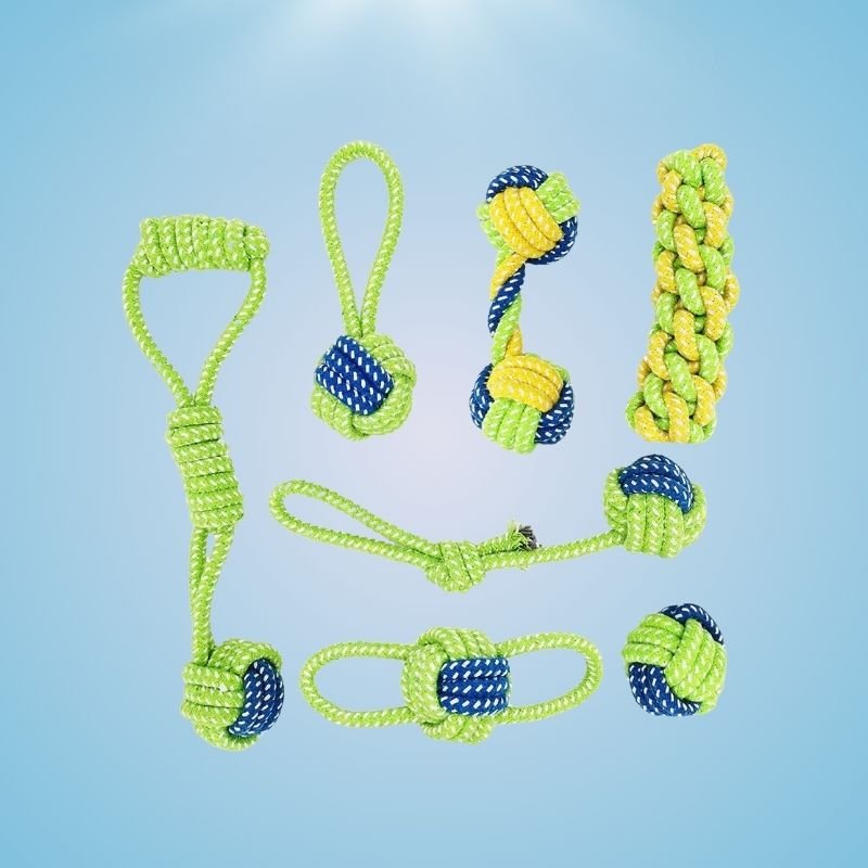 Durable Dog Rope Toy Set - Fursbliss