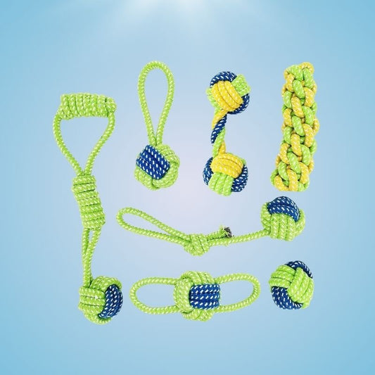 Durable Dog Rope Toy Set - Fursbliss