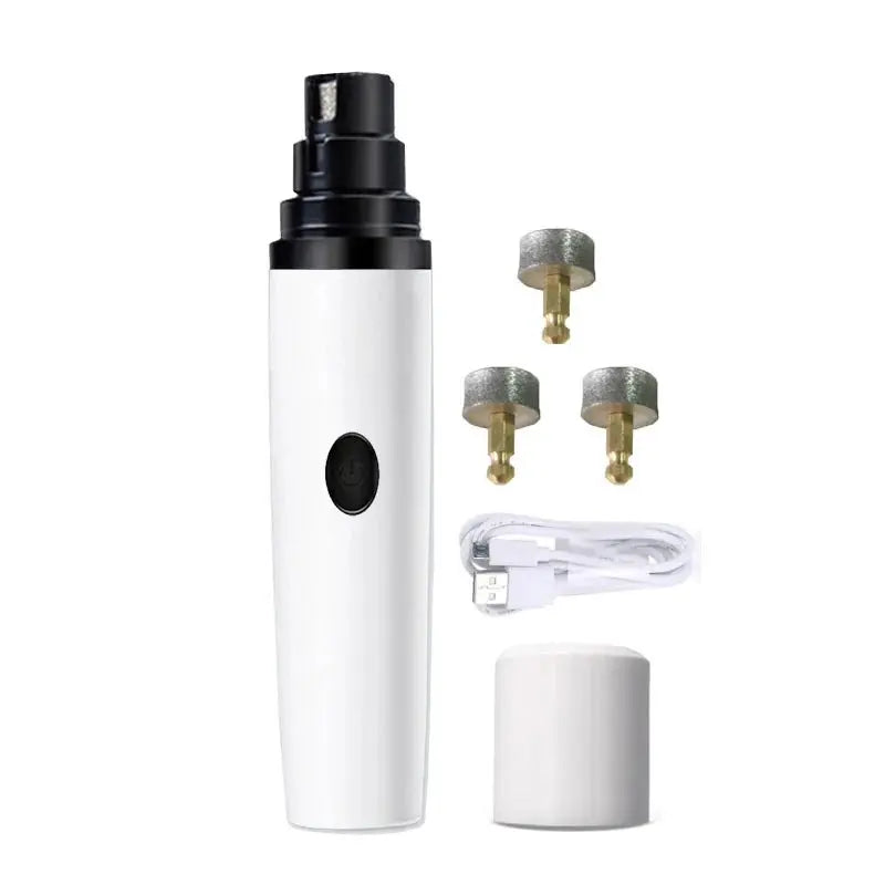 Rechargeable Dog Nail Grinders USB Charging Pet Nail Clippers Electric Dog Cat Paws Nail Grooming Trimmer Tools - Fursbliss