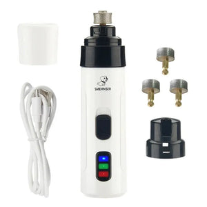 Rechargeable Dog Nail Grinders USB Charging Pet Nail Clippers Electric Dog Cat Paws Nail Grooming Trimmer Tools - Fursbliss