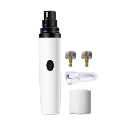 Rechargeable Dog Nail Grinders USB Charging Pet Nail Clippers Electric Dog Cat Paws Nail Grooming Trimmer Tools - Fursbliss