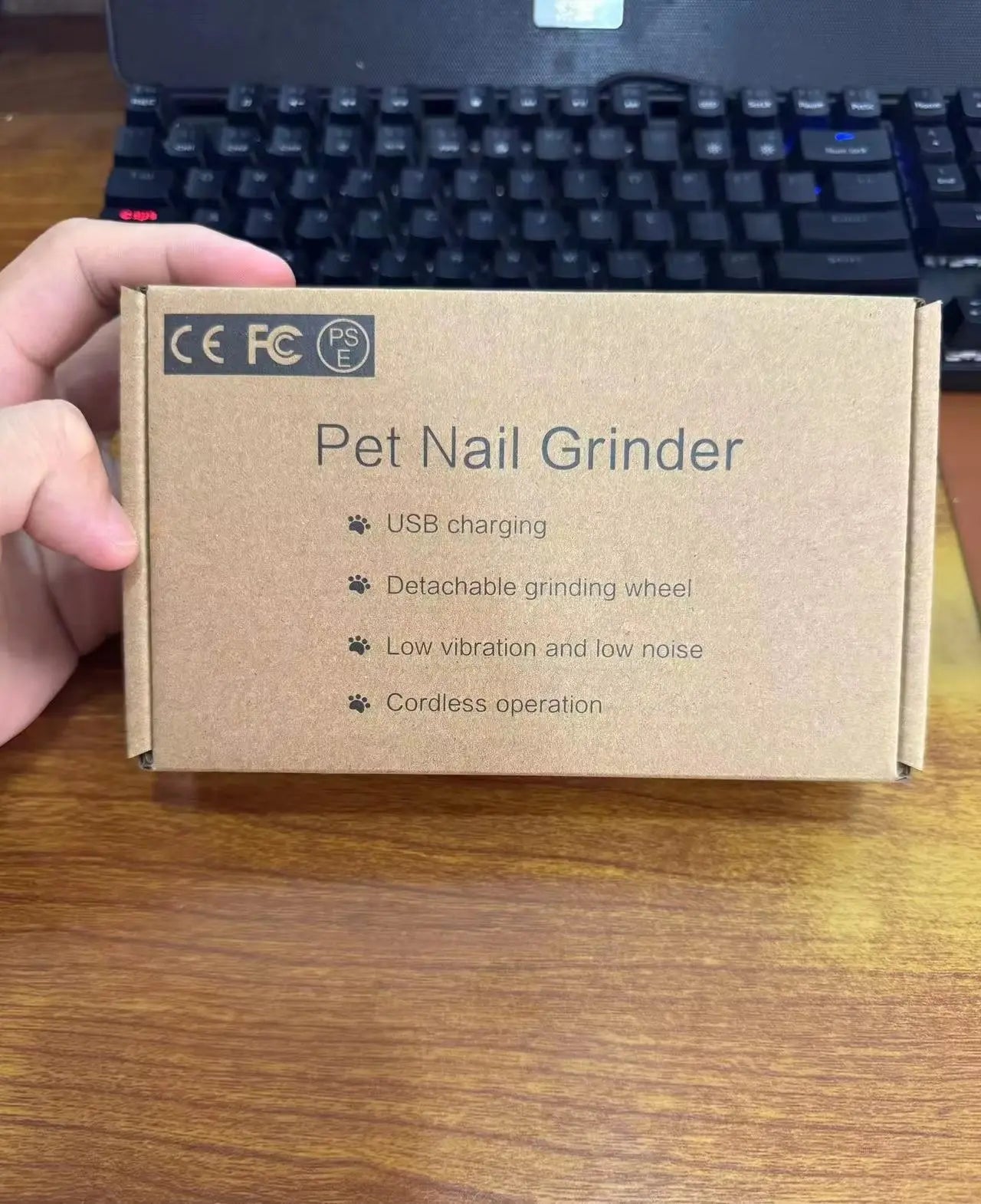 Rechargeable Dog Nail Grinders USB Charging Pet Nail Clippers Electric Dog Cat Paws Nail Grooming Trimmer Tools - Fursbliss