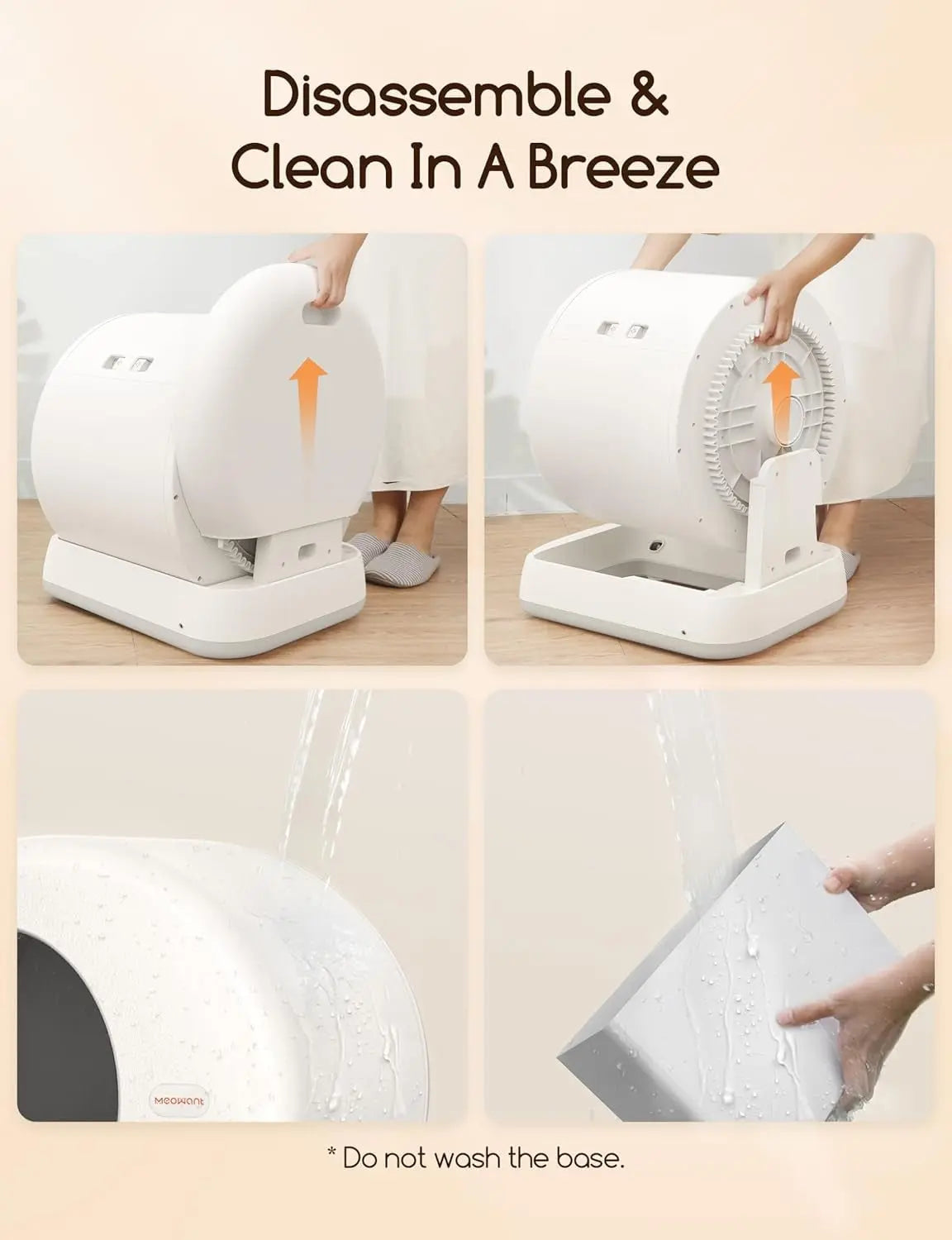 Automatic Self-Cleaning Cat Litter Box with App Control, Odor Removal, Mat & Liner – Fursbliss