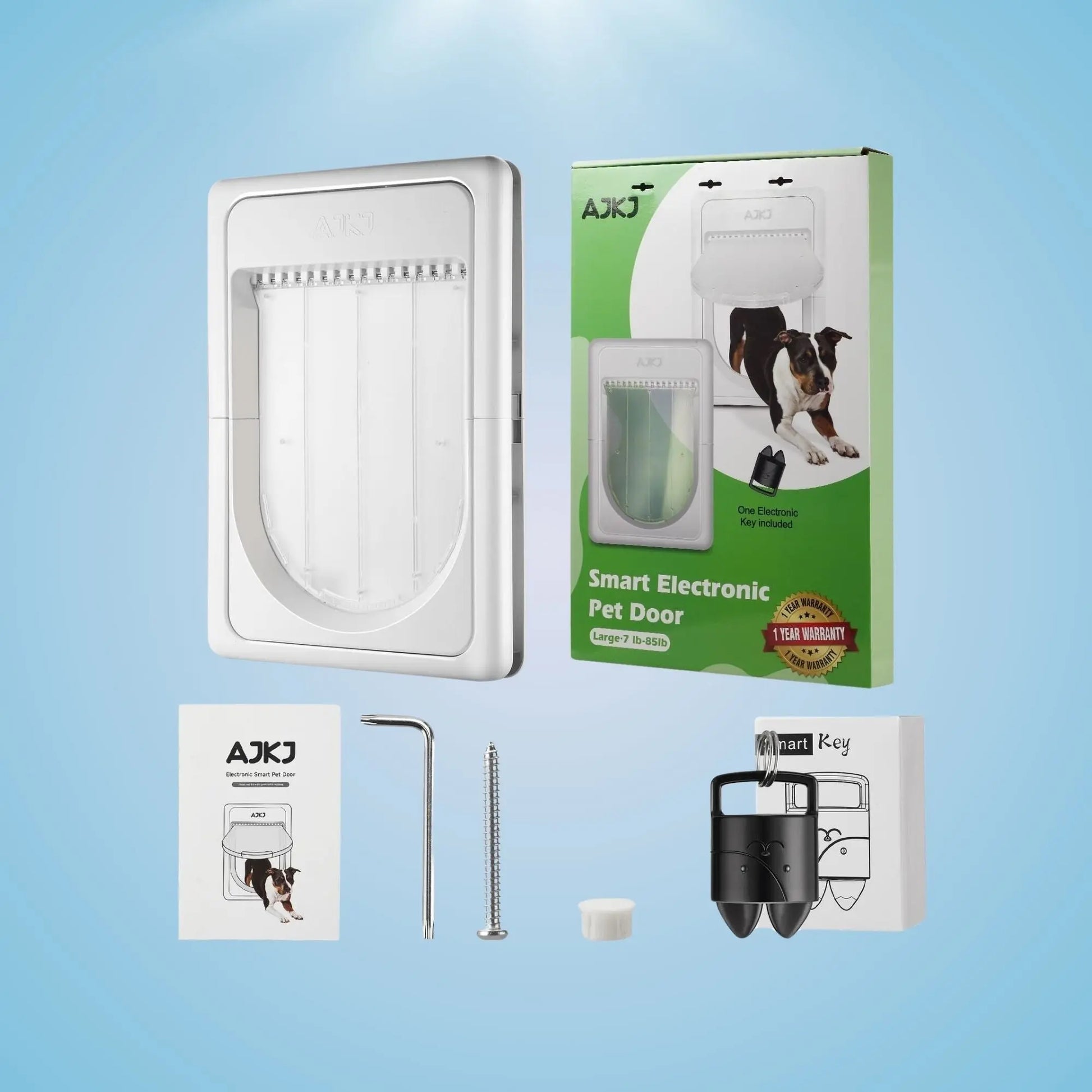 Smart Automatic Electronic Pet Door - Fursbliss